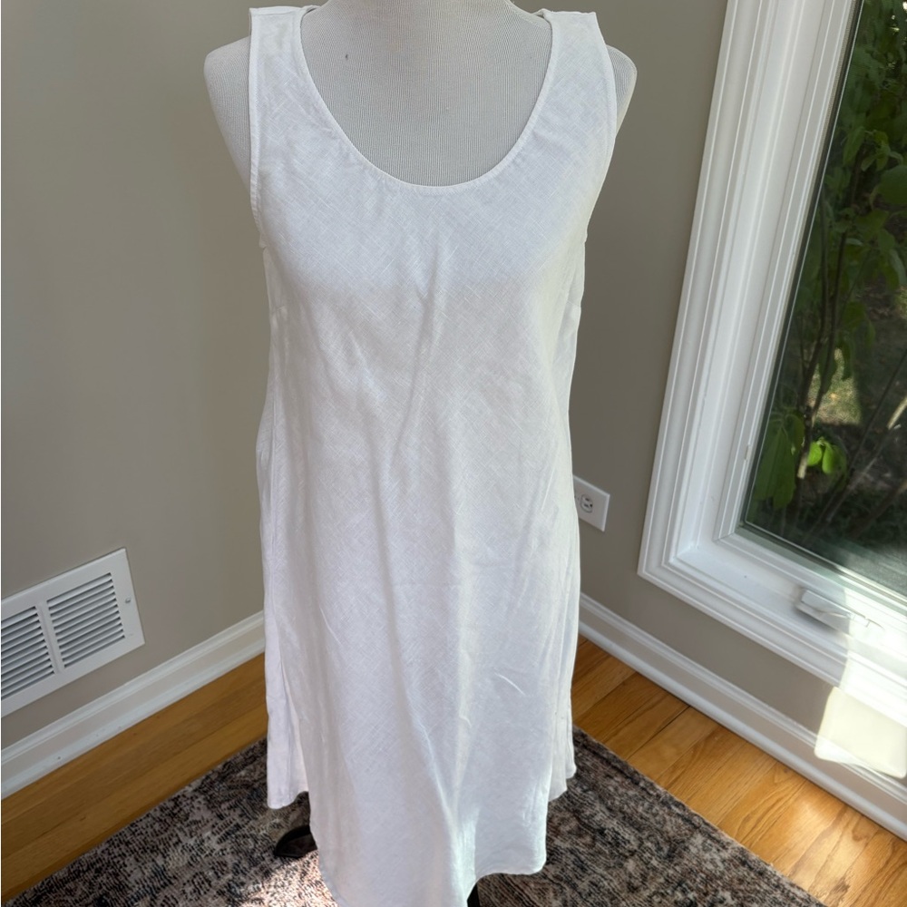 Tommy Bahama | White Linen Dress, Sz M